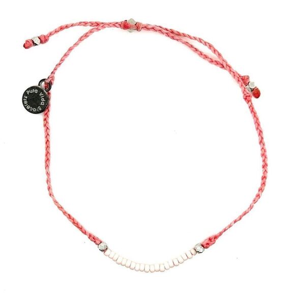 Pura Vida Pink Bracelet with Small Beads - Picture 3 of 4